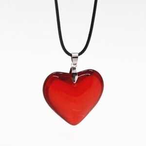 Red Heart Necklace